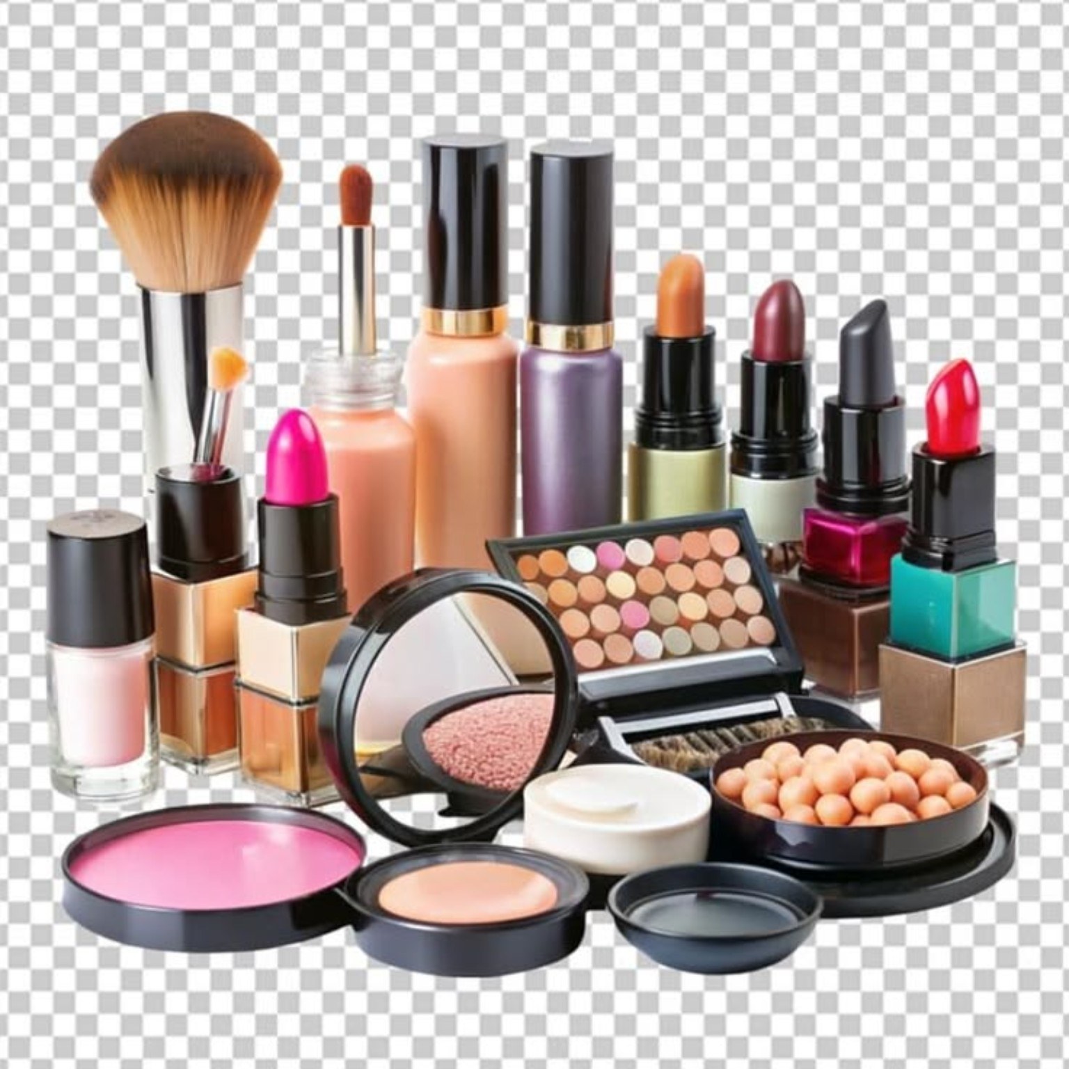 Makeup Products Display