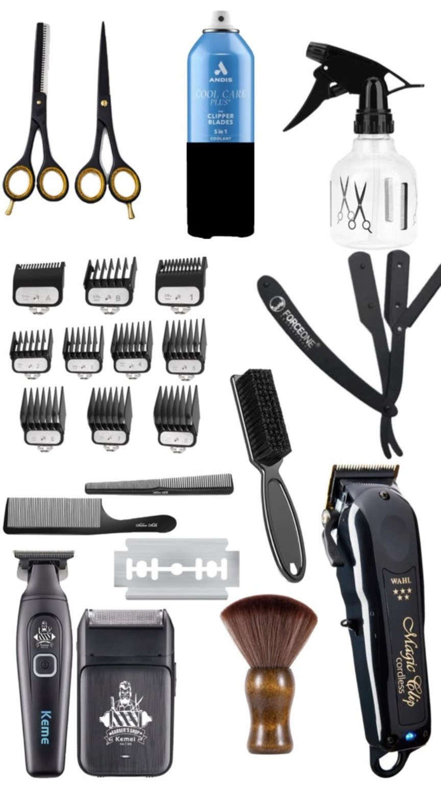 Professional Barber Tool Set