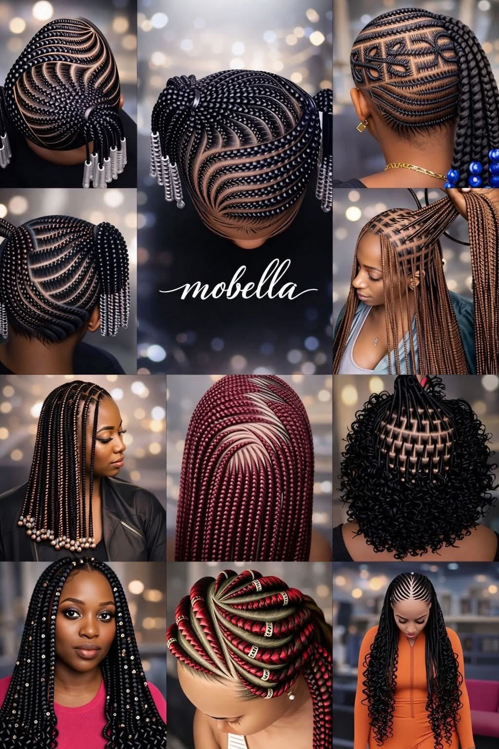 Braided hair collection