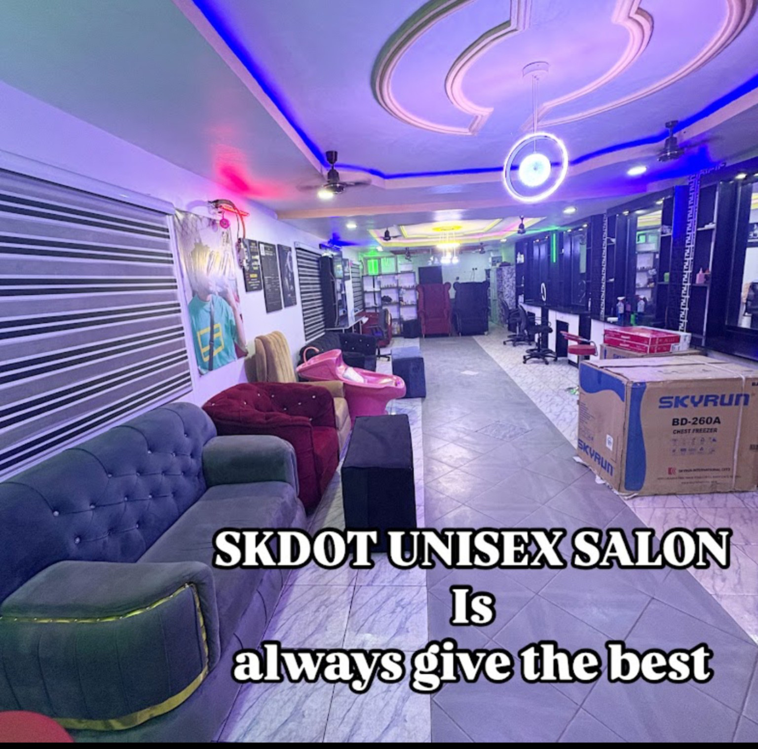 SKDOT salon interior