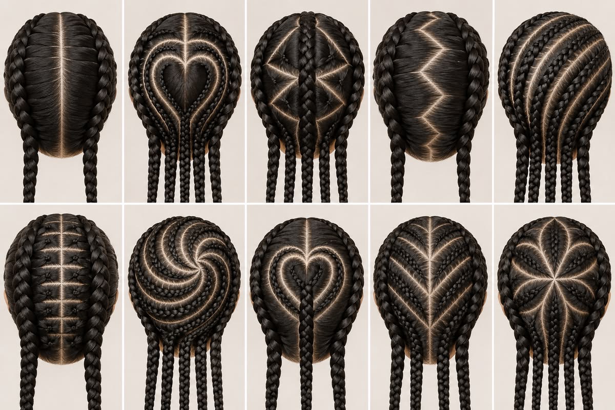 Braids & Cornrow Style Reference